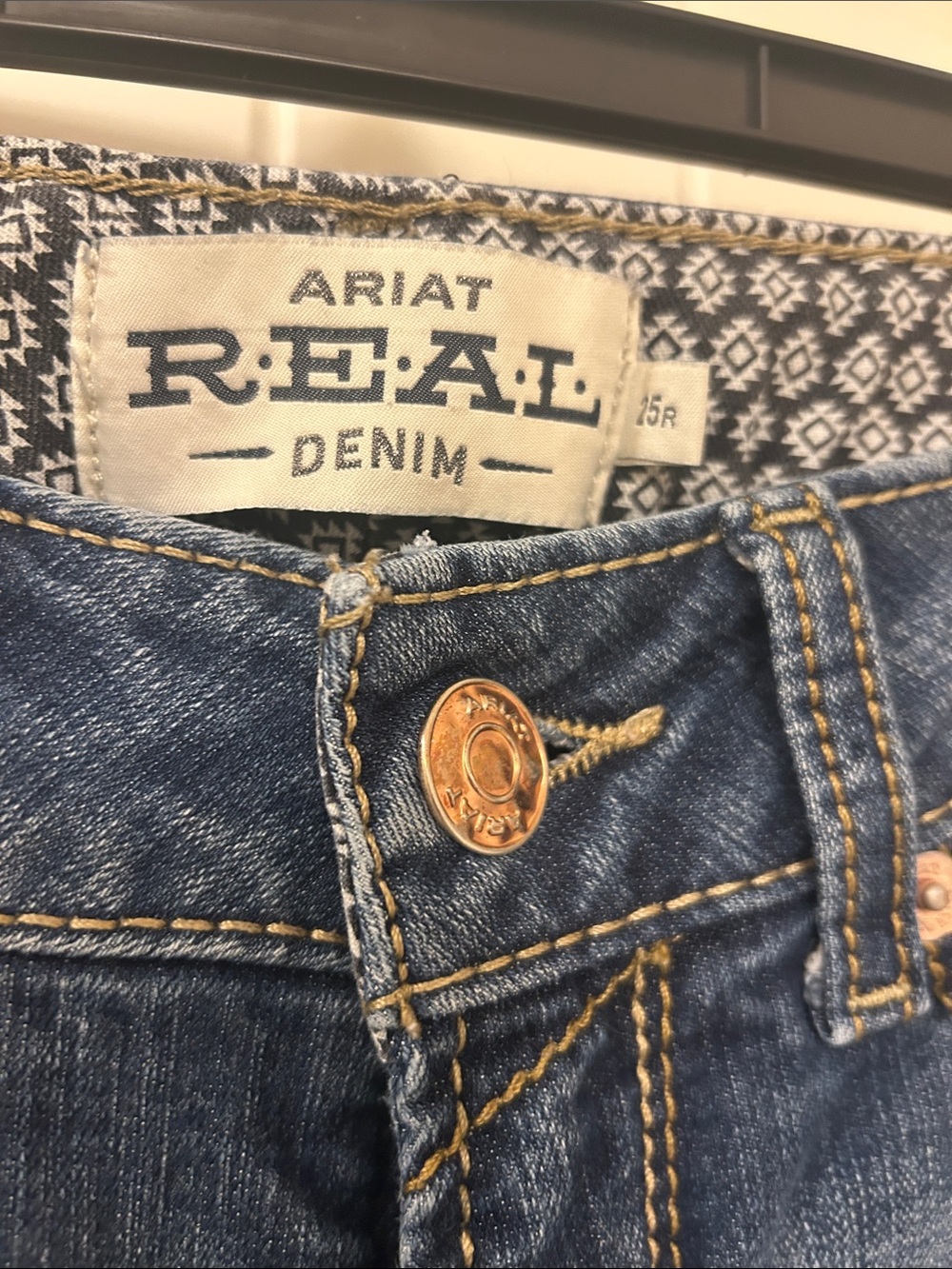 Denim Women’s Bootcut Jeans - Dark Blue - Picture 2 of 2